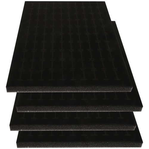 Black reusable jewelry insert - black,