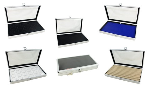 Display aluminium glass lid - glass,