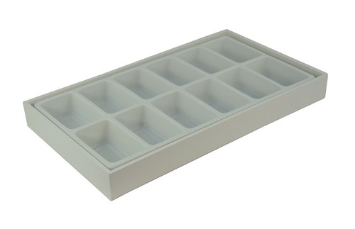 White plastic stackable - white,