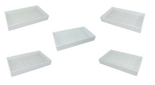White plastic textured - white,