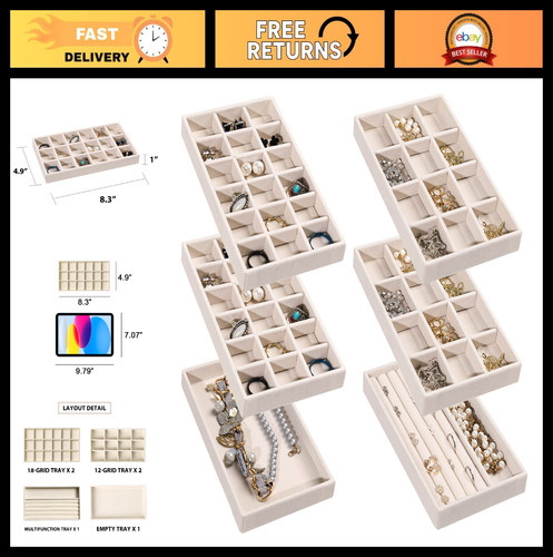 Jewellery organiser tray - jewellery,