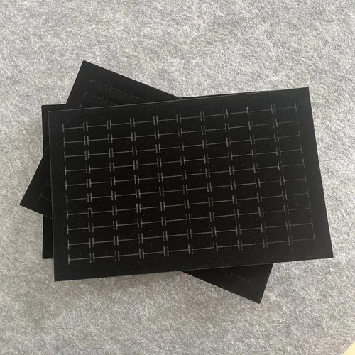 3pcs 100 slot velvet - slot, ring