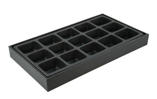 Black plastic stackable - plastic,