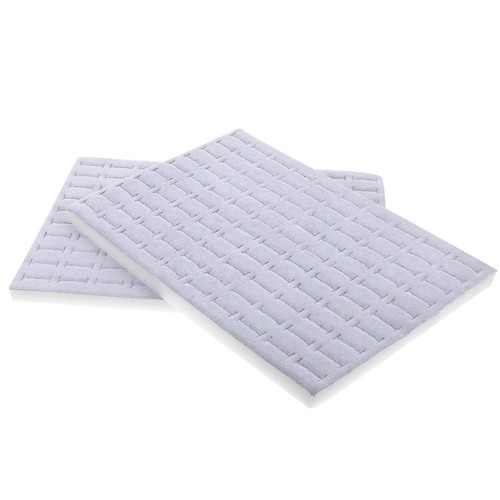2pcs reusable grey sponge - grey,