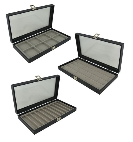 Large black jewellery display - black,