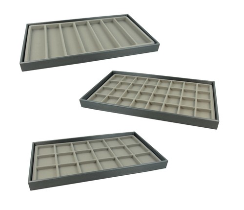 Luxury steel grey display - luxury,