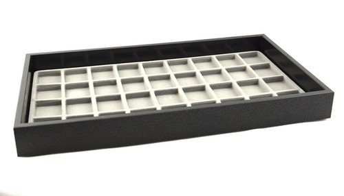 Black stackable jewellery - stackable,