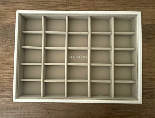 Stackers grey faux leather - grey,