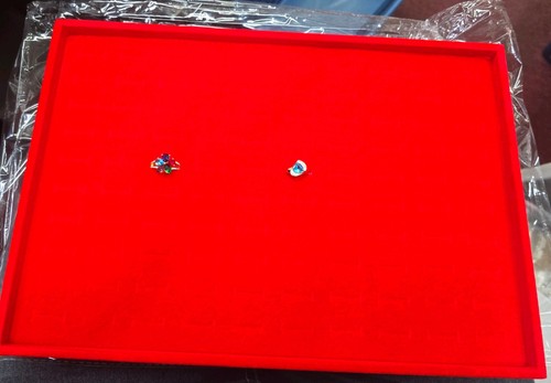 100 slot insert - ring, velvet