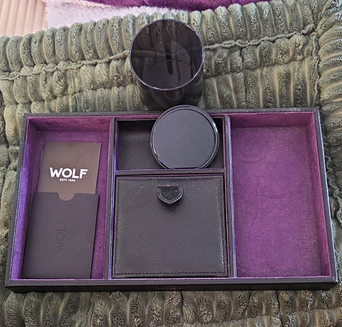 Wolf purple leather lined - wolf,