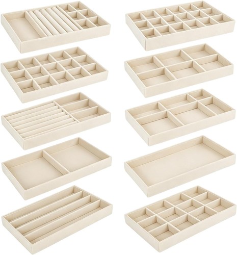 Pcs jewellery drawer - 10,